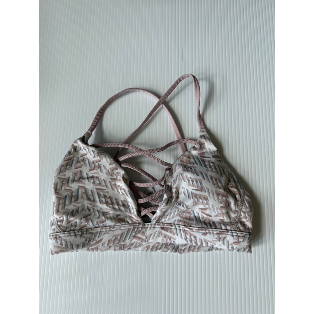 Victoria Sport Light Support Criss Cross Sports Bra Activewear XS‎